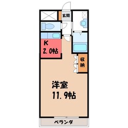 シェルルあずまの物件間取画像